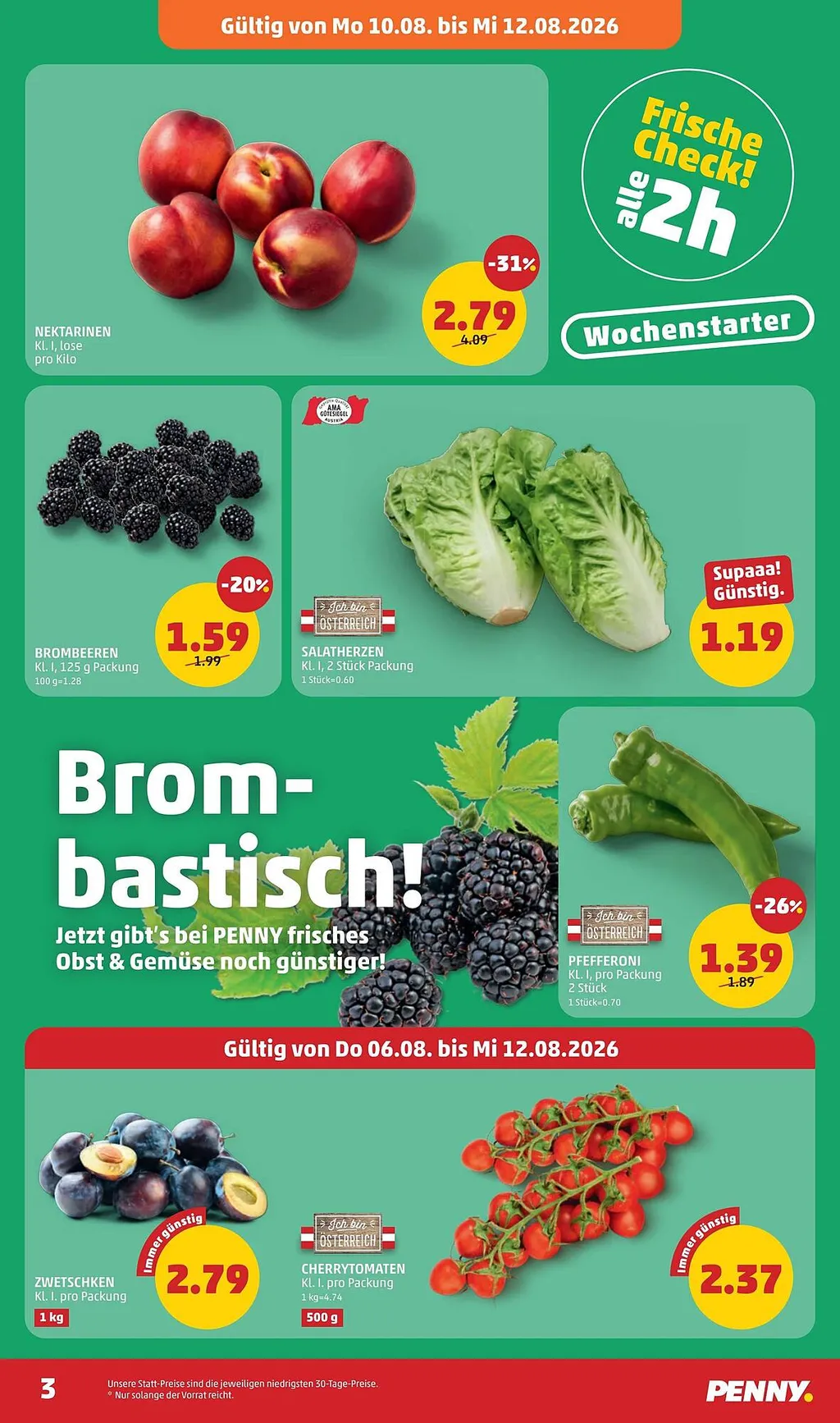 PENNY Flugblatt ab 06.08.2026 (Donnerstag)