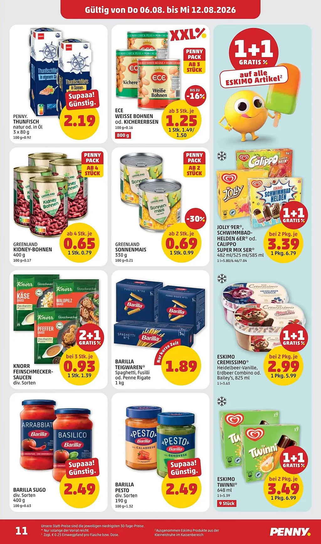 PENNY Flugblatt ab 06.08.2026 (Donnerstag)
