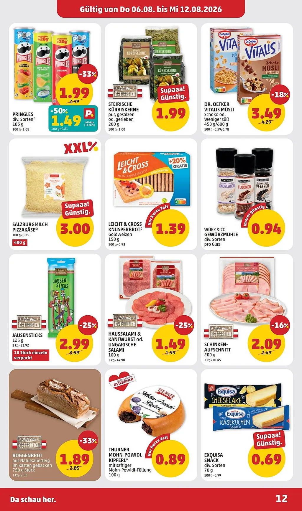 PENNY Flugblatt ab 06.08.2026 (Donnerstag)