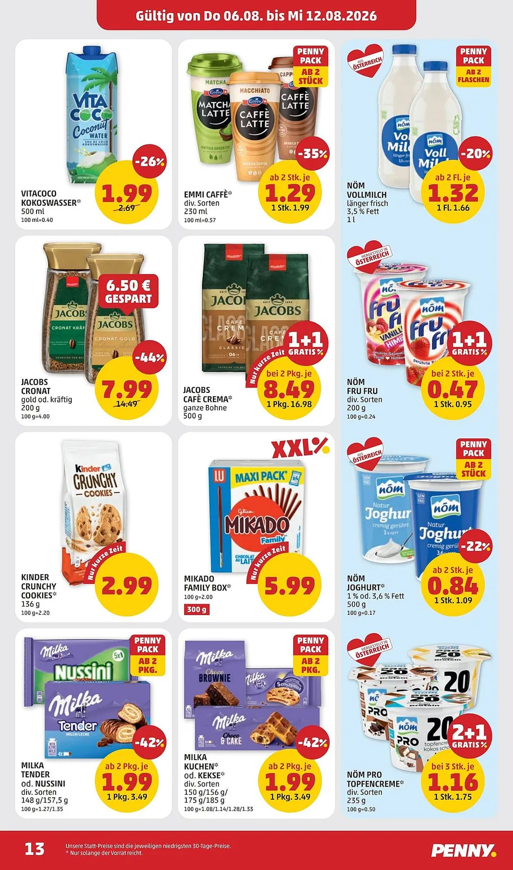 PENNY Flugblatt ab 06.08.2026 (Donnerstag)