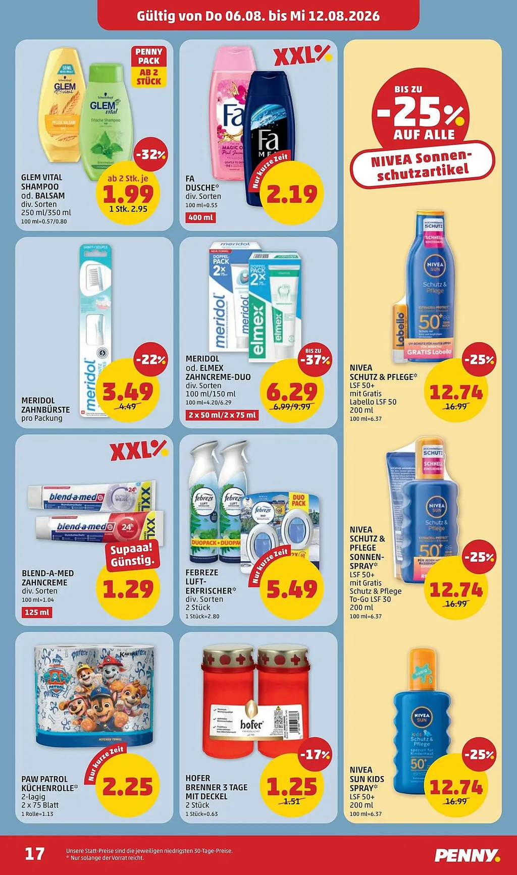 PENNY Flugblatt ab 06.08.2026 (Donnerstag)