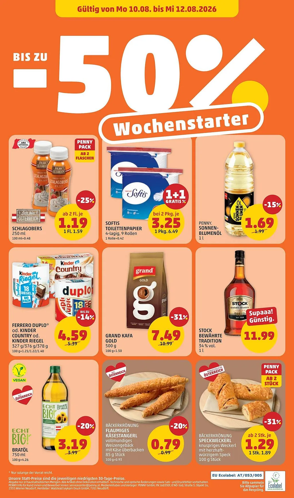 PENNY Flugblatt ab 06.08.2026 (Donnerstag)
