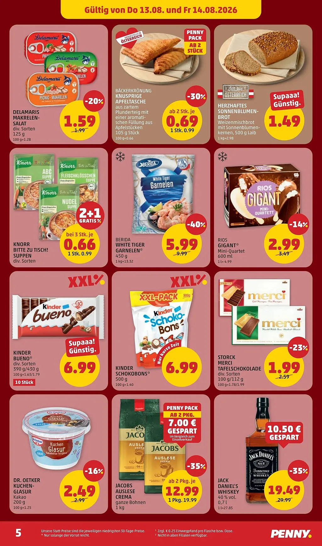 PENNY Flugblatt ab 13.08.2026 (Donnerstag)