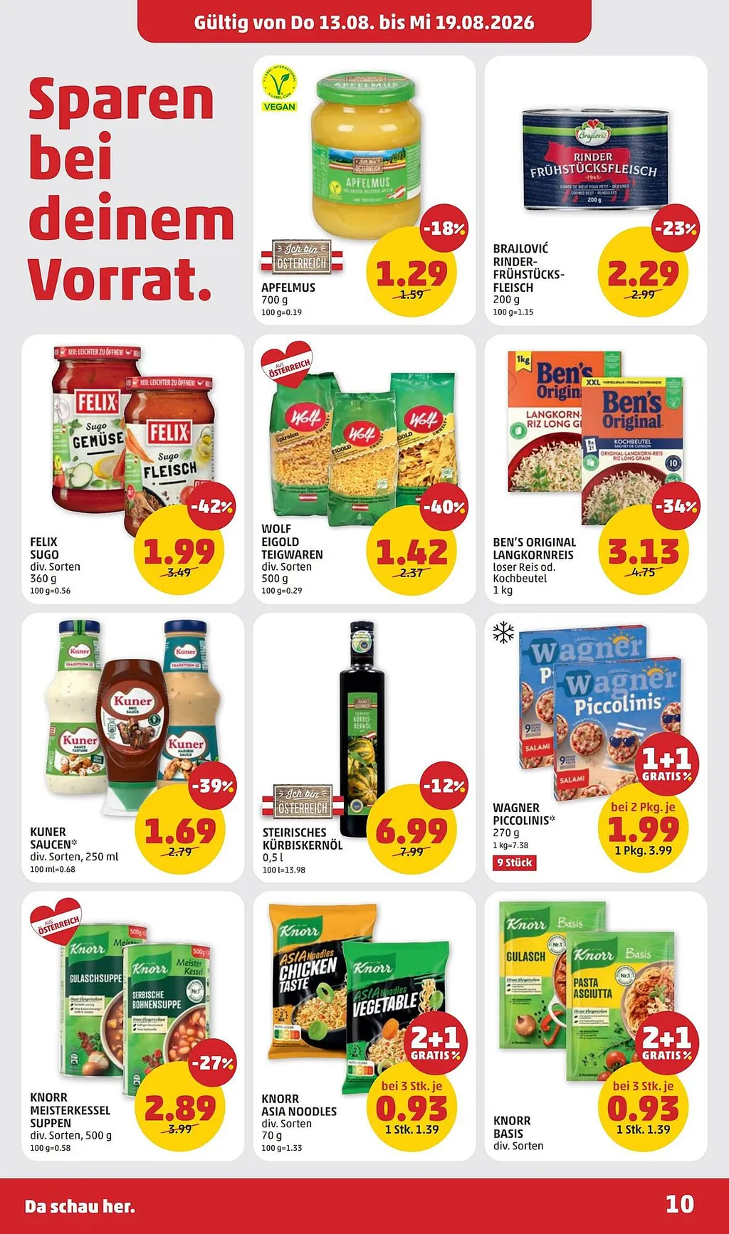 PENNY Flugblatt ab 13.08.2026 (Donnerstag)