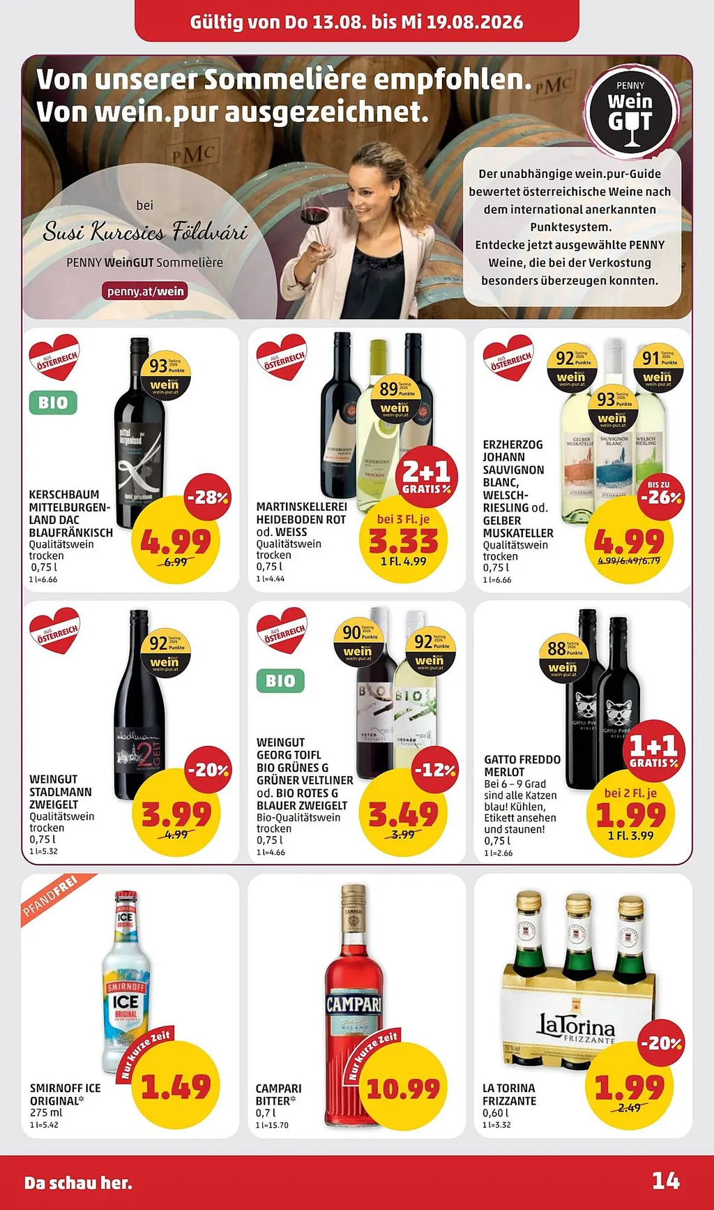 PENNY Flugblatt ab 13.08.2026 (Donnerstag)
