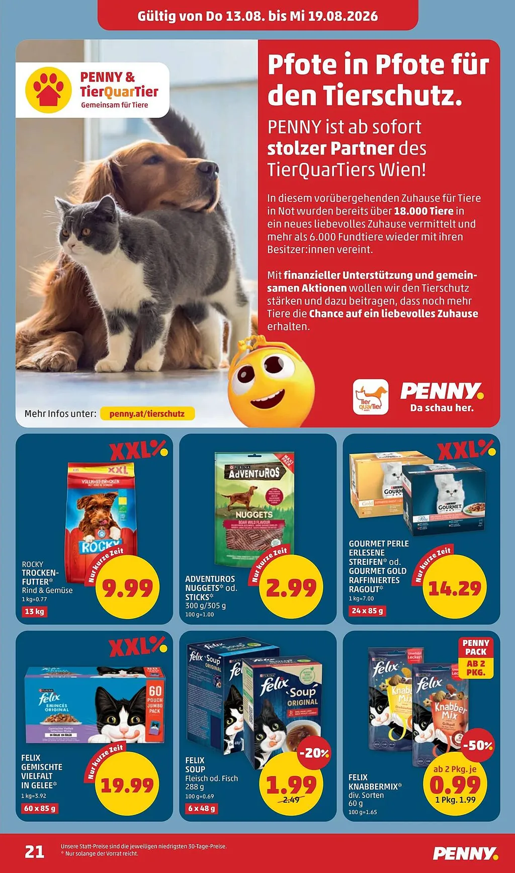 PENNY Flugblatt ab 13.08.2026 (Donnerstag)