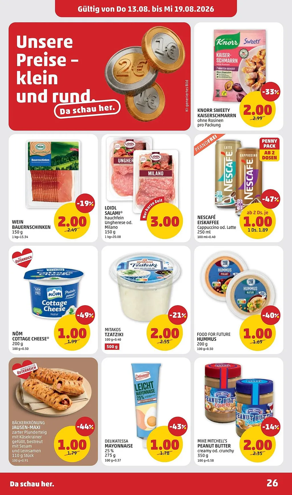 PENNY Flugblatt ab 13.08.2026 (Donnerstag)