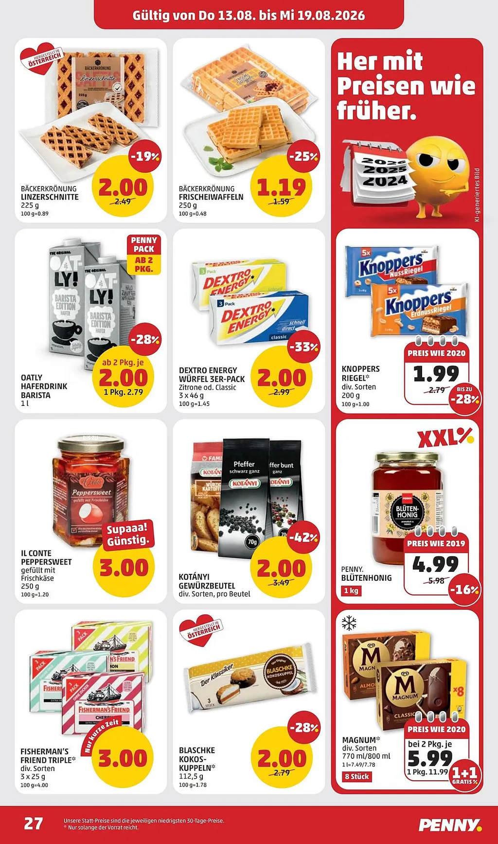 PENNY Flugblatt ab 13.08.2026 (Donnerstag)