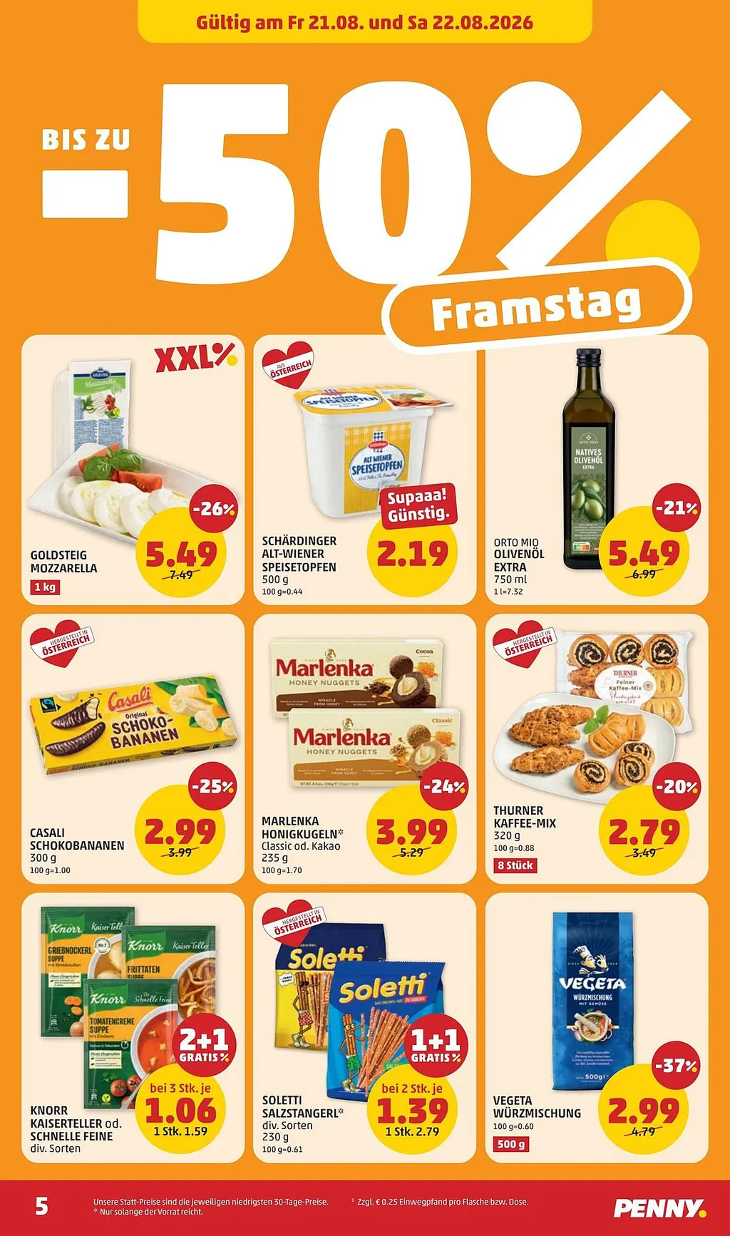 PENNY Flugblatt ab 20.08.2026 (Donnerstag)