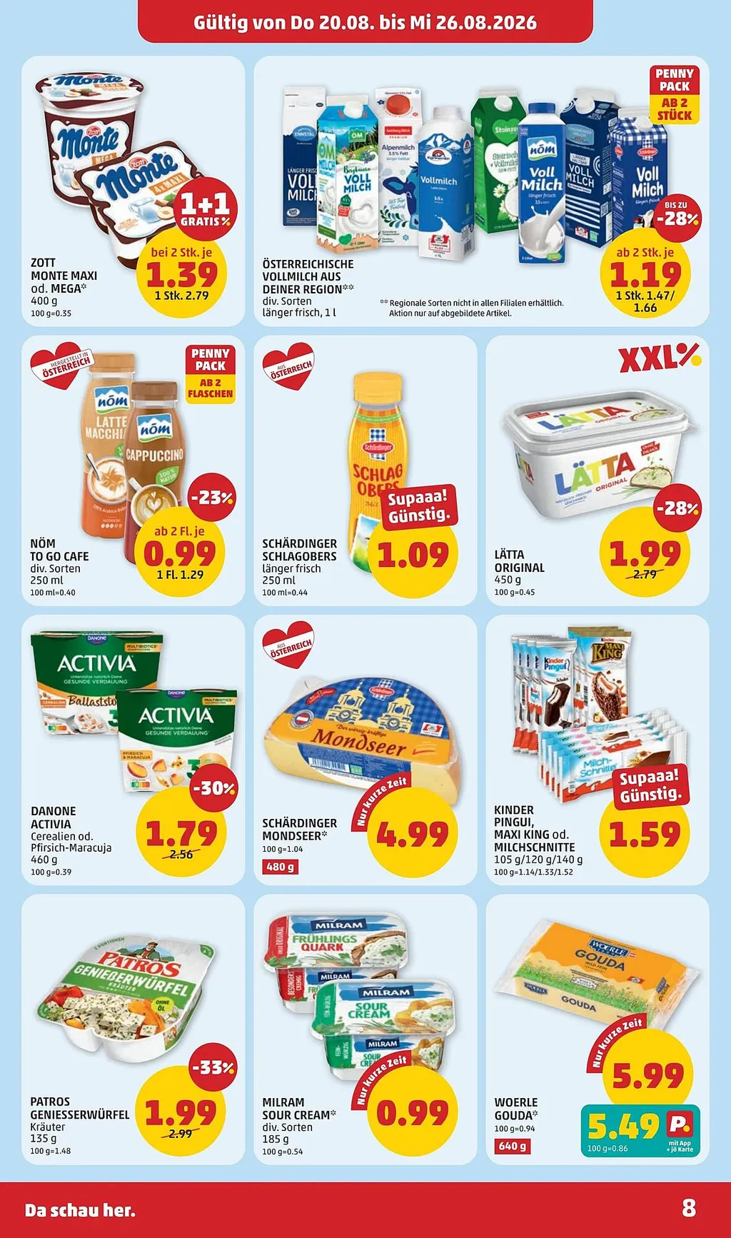 PENNY Flugblatt ab 20.08.2026 (Donnerstag)