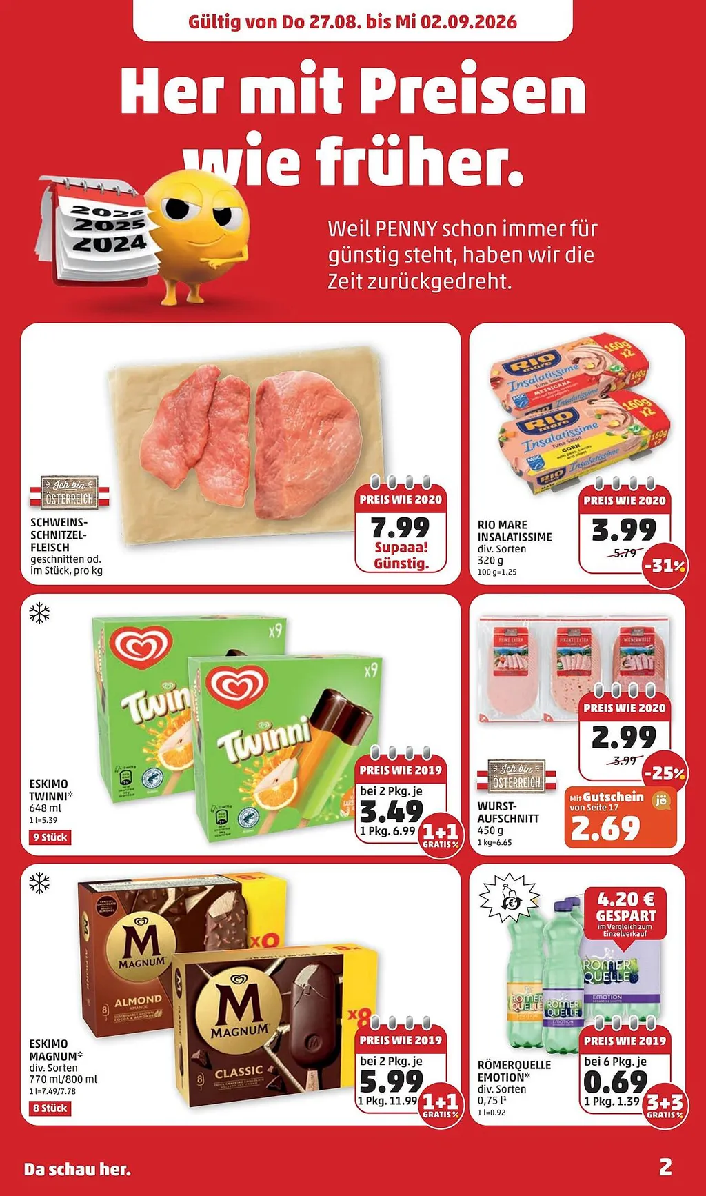 PENNY Flugblatt ab 27.08.2026 (Donnerstag)