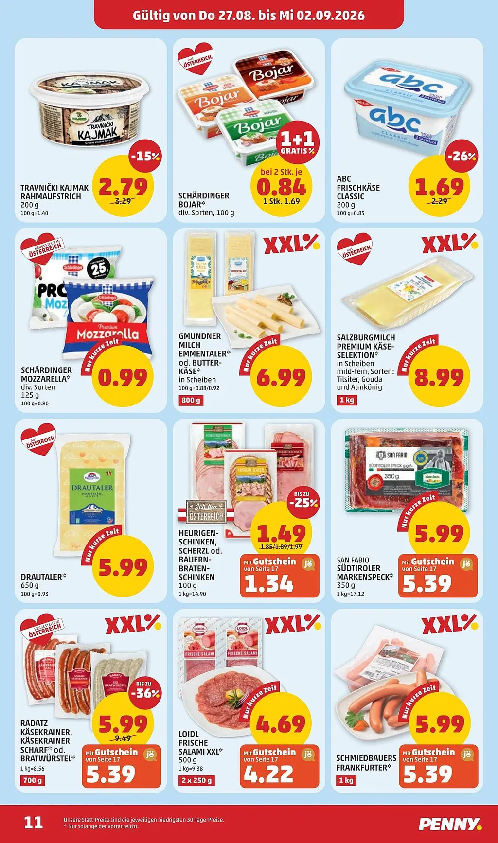 PENNY Flugblatt ab 27.08.2026 (Donnerstag)