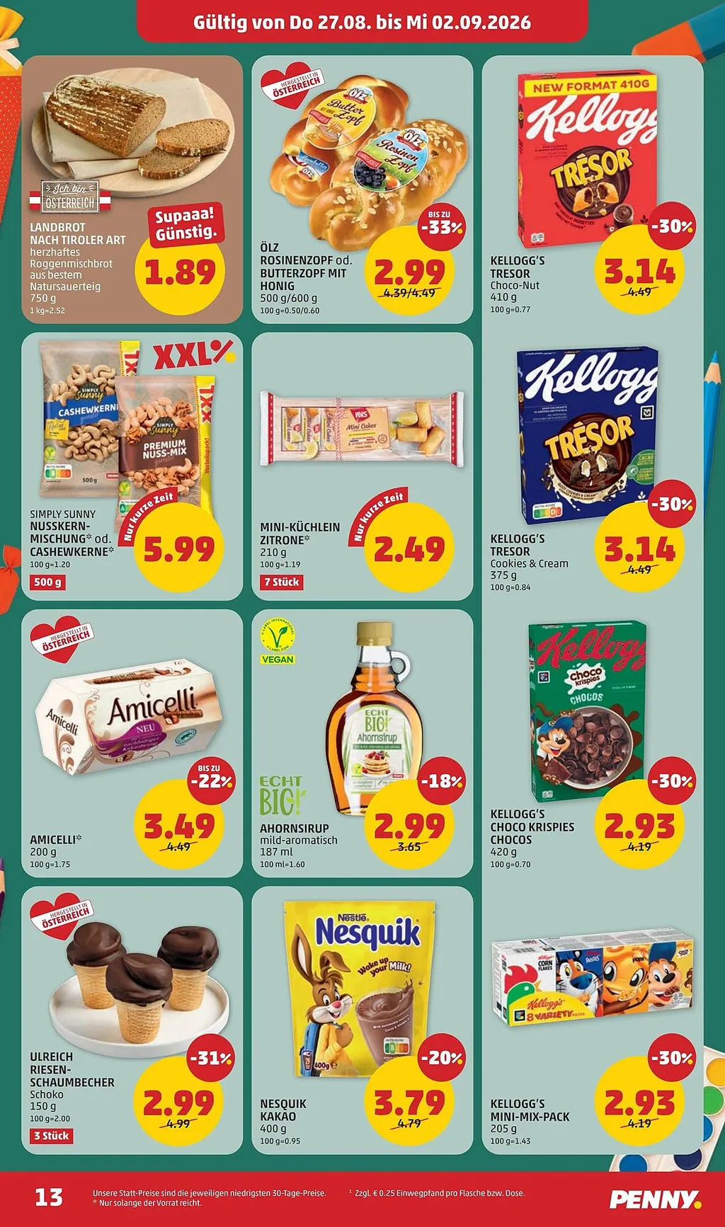 PENNY Flugblatt ab 27.08.2026 (Donnerstag)