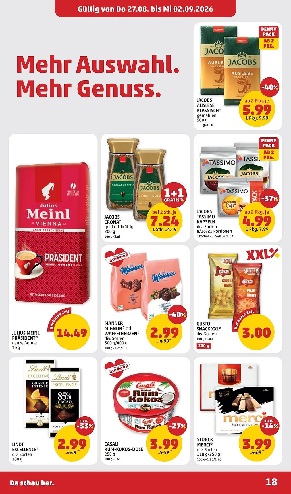 PENNY Flugblatt ab 27.08.2026 (Donnerstag)