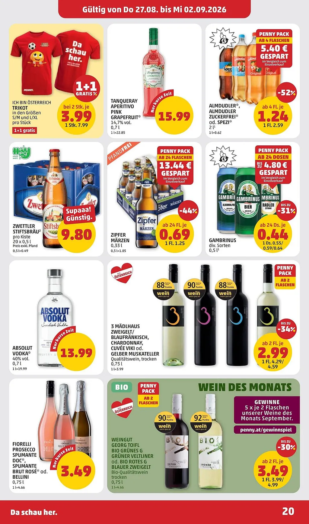 PENNY Flugblatt ab 27.08.2026 (Donnerstag)
