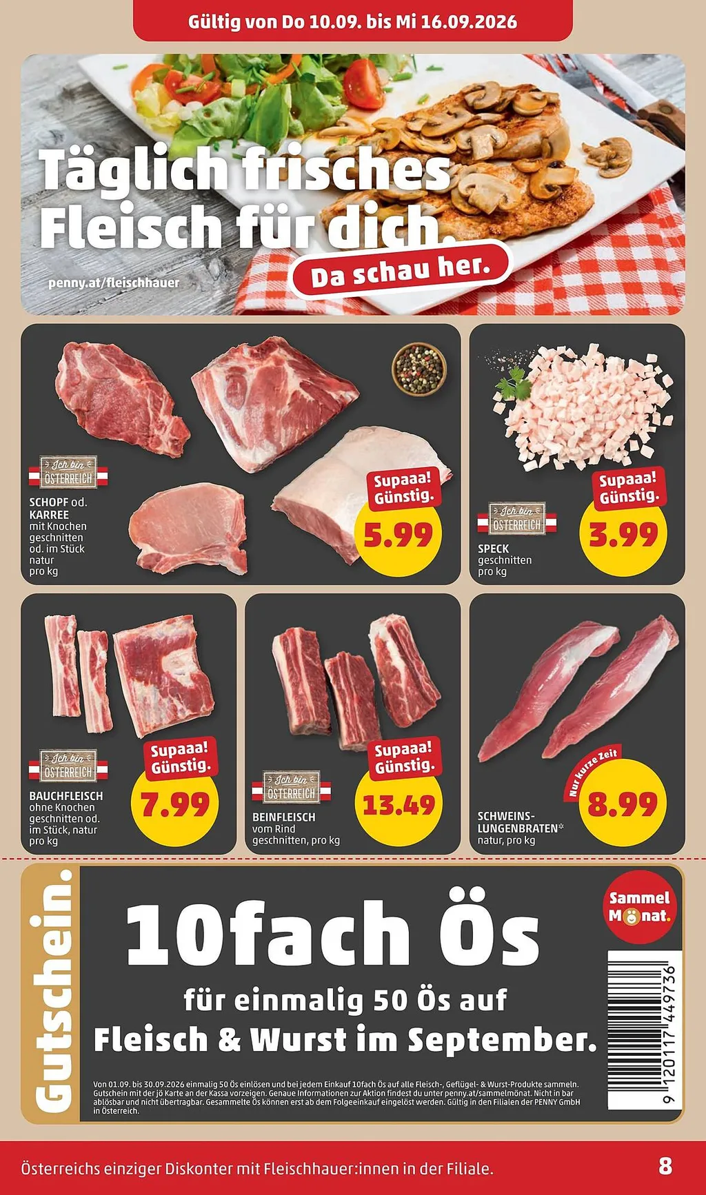 PENNY Flugblatt ab 10.09.2026 (Donnerstag)