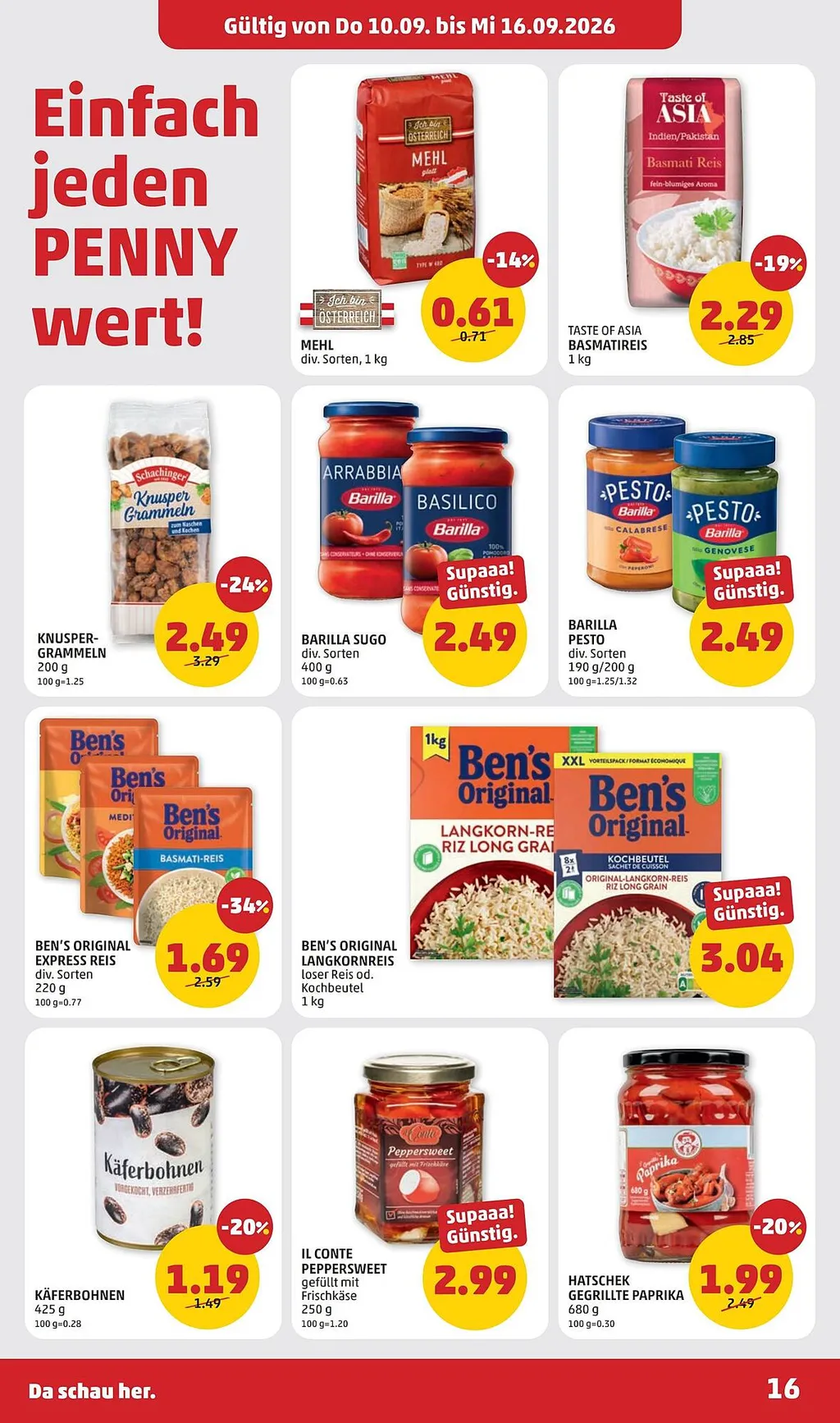 PENNY Flugblatt ab 10.09.2026 (Donnerstag)