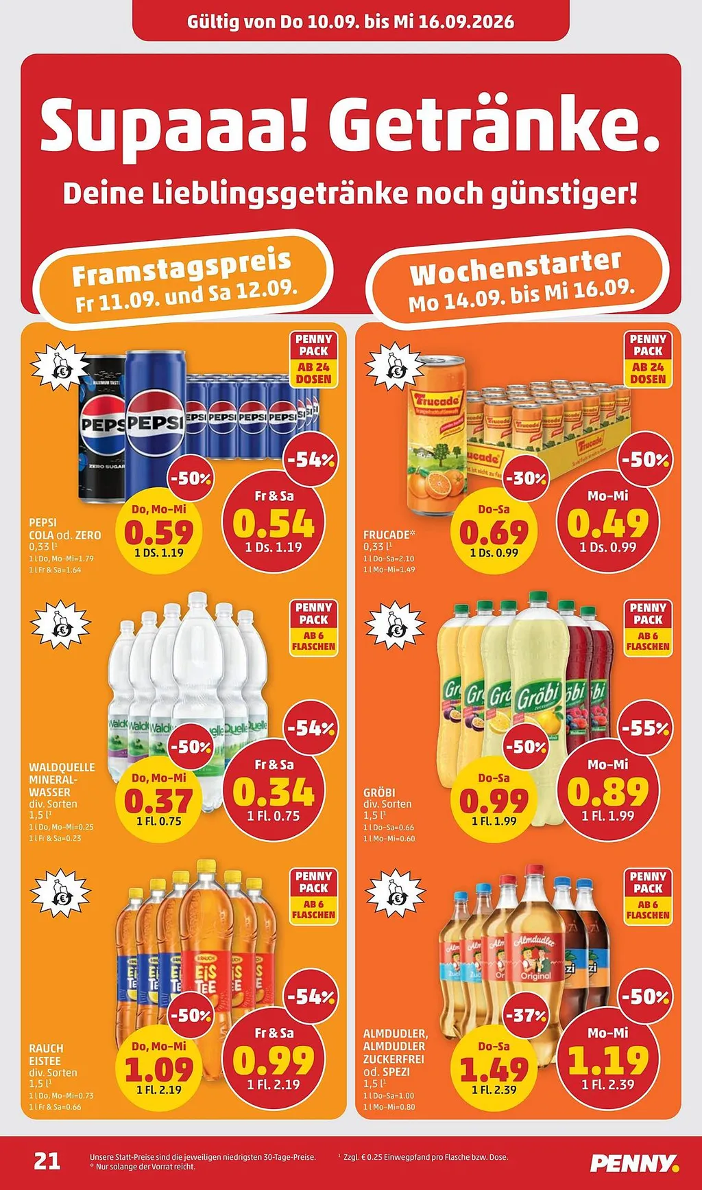 PENNY Flugblatt ab 10.09.2026 (Donnerstag)