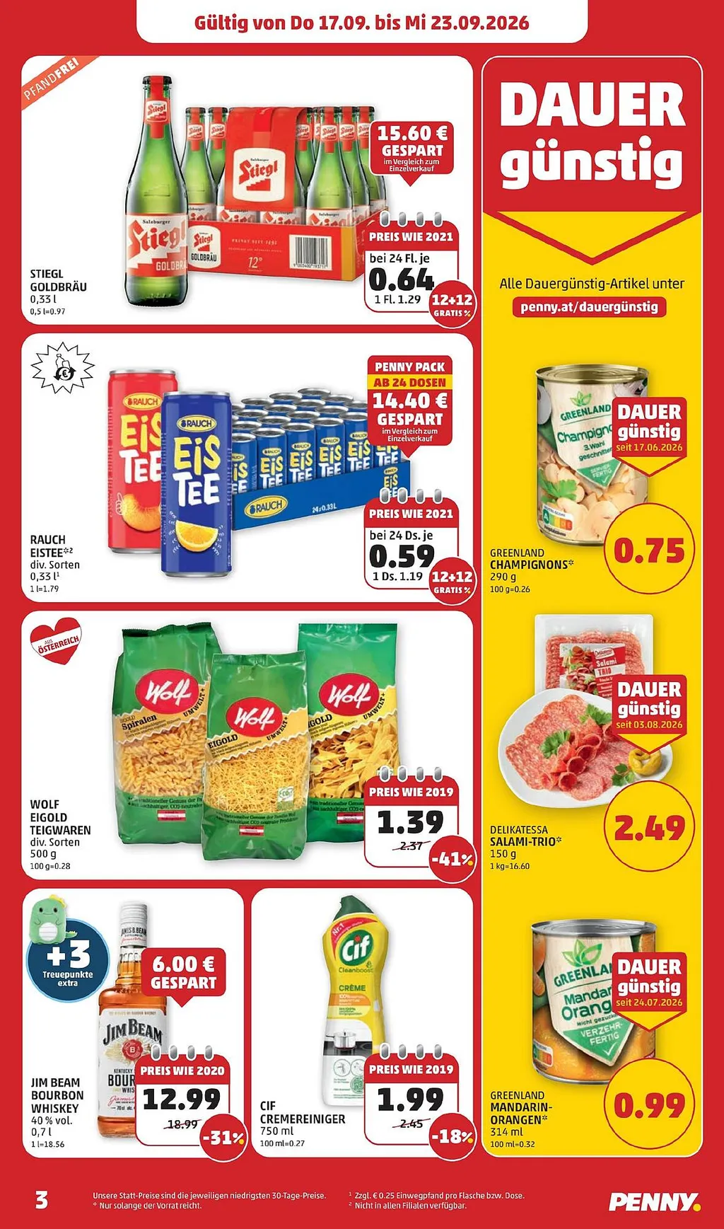 PENNY Flugblatt ab 17.09.2026 (Donnerstag)