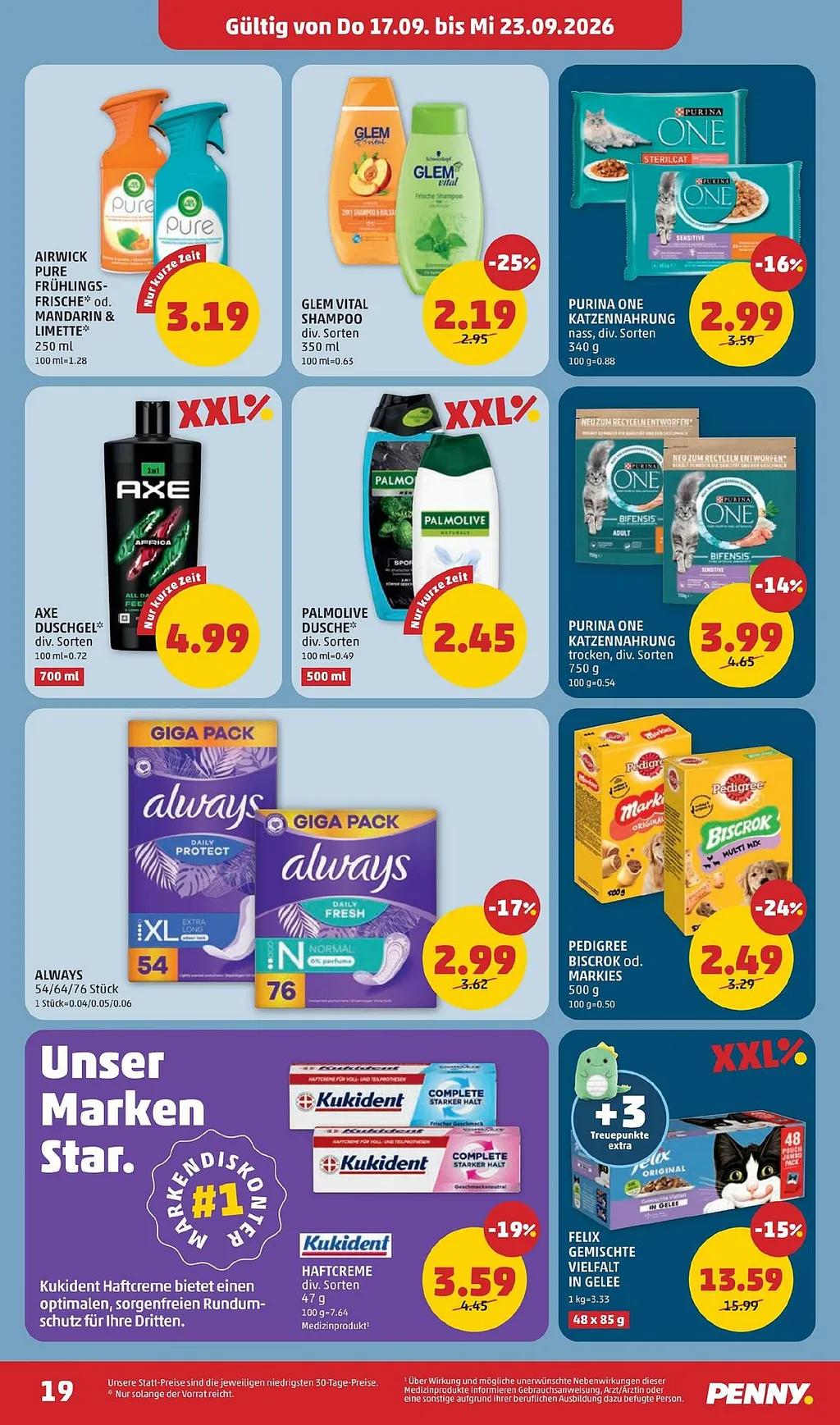 PENNY Flugblatt ab 17.09.2026 (Donnerstag)