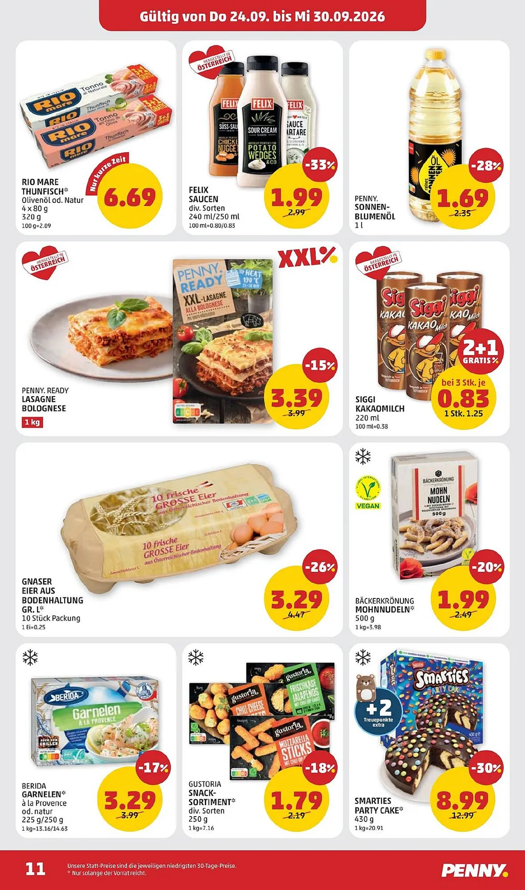 PENNY Flugblatt ab 24.09.2026 (Donnerstag)