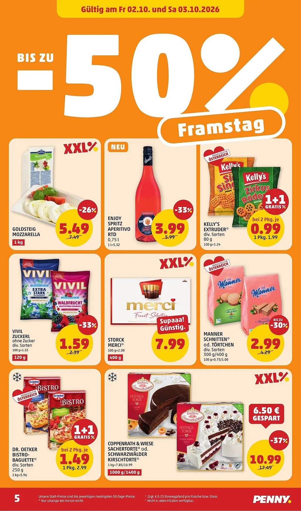 PENNY Flugblatt ab 01.10.2026 (Donnerstag)