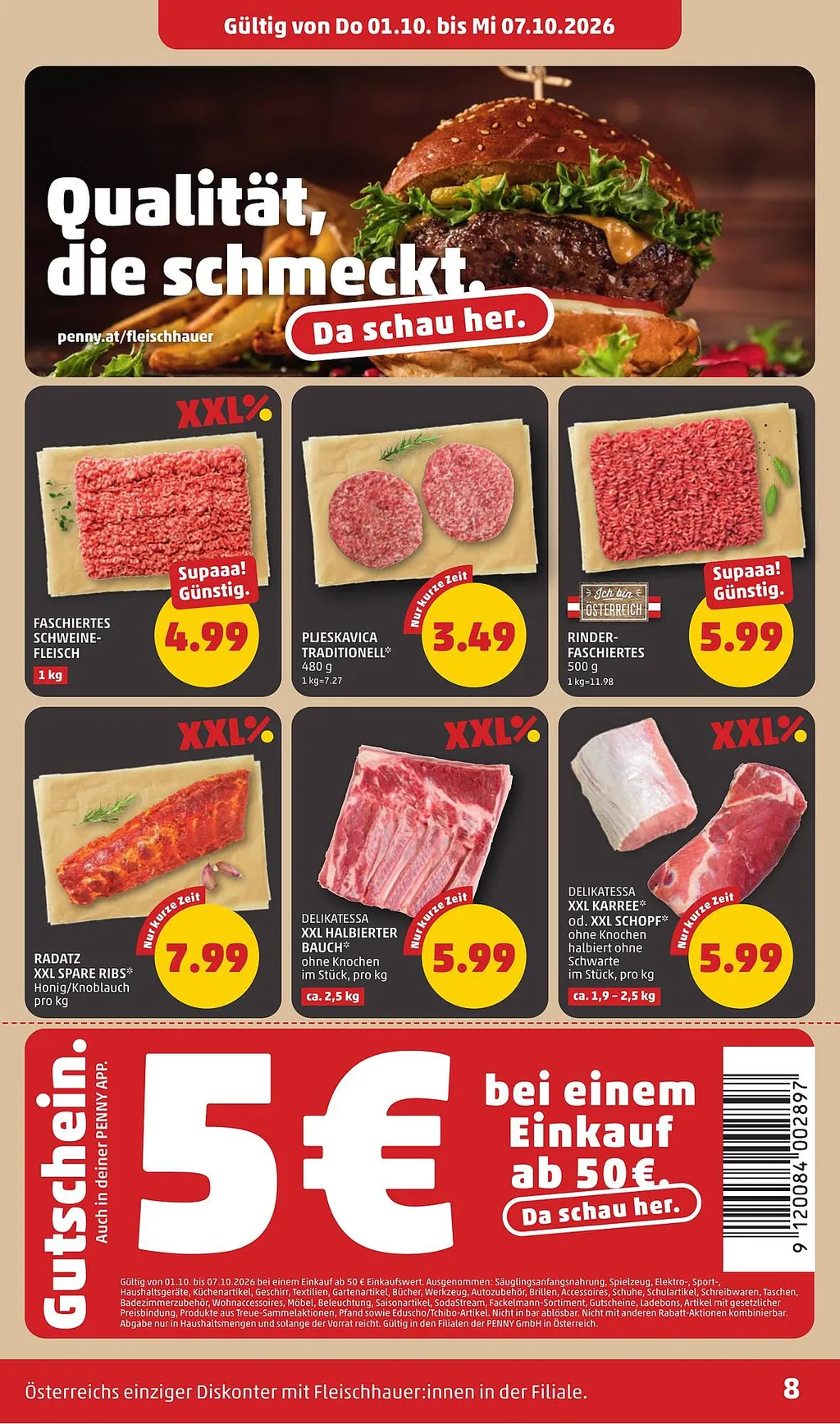 PENNY Flugblatt ab 01.10.2026 (Donnerstag)