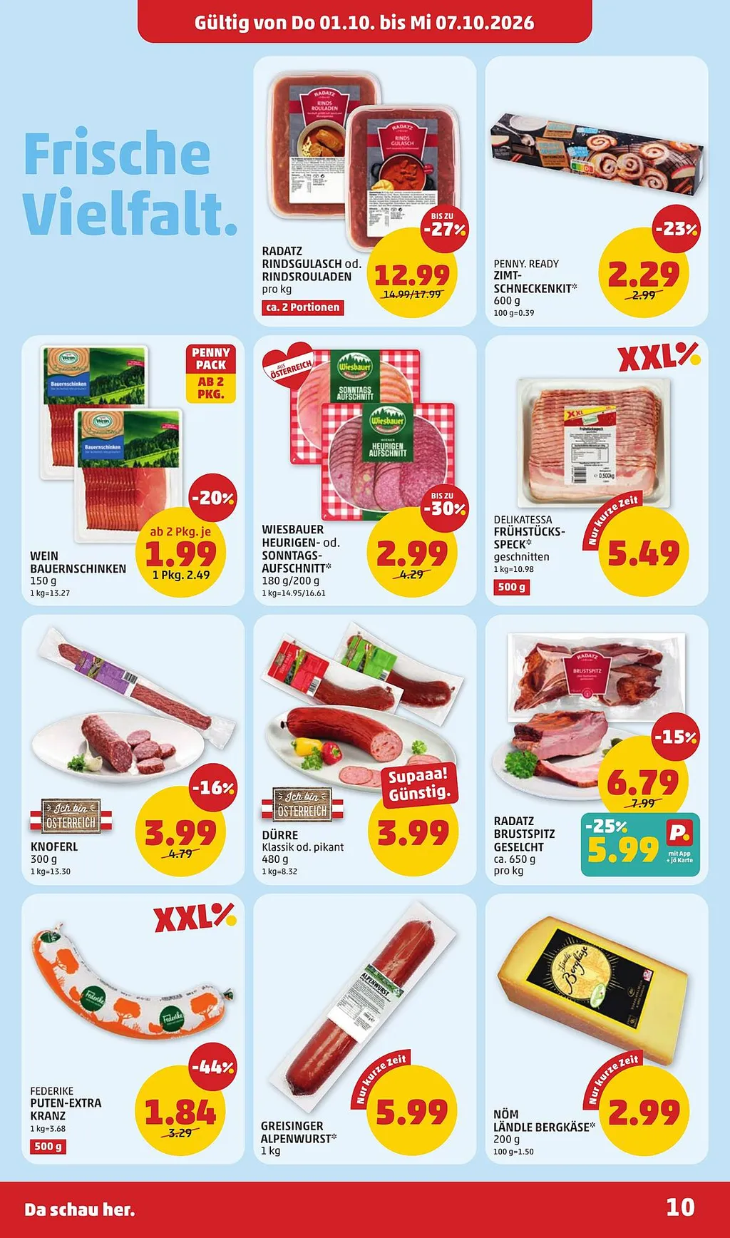 PENNY Flugblatt ab 01.10.2026 (Donnerstag)
