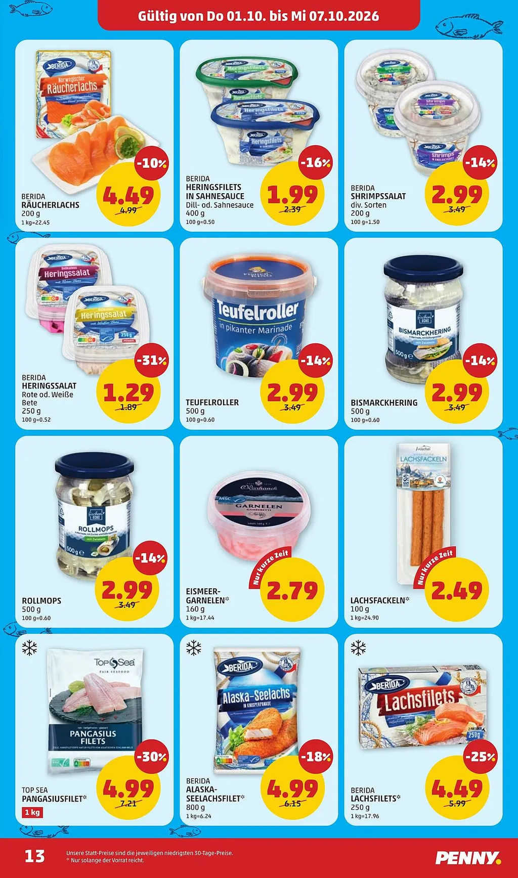 PENNY Flugblatt ab 01.10.2026 (Donnerstag)