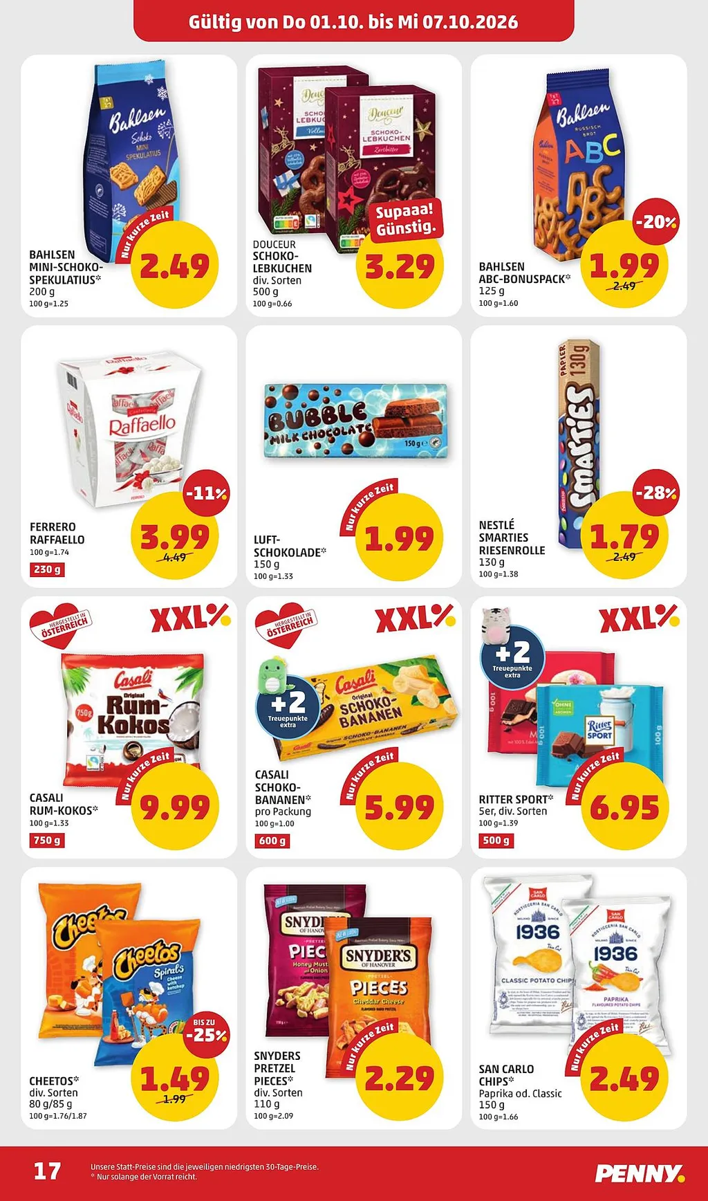 PENNY Flugblatt ab 01.10.2026 (Donnerstag)