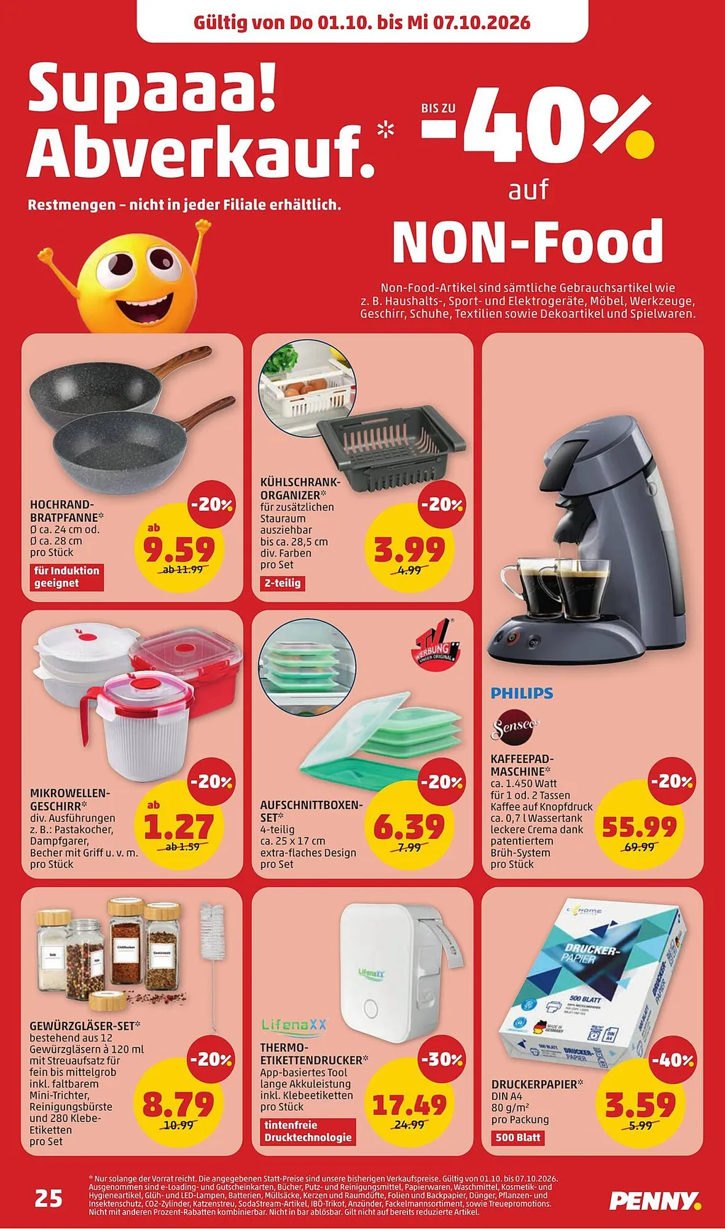 PENNY Flugblatt ab 01.10.2026 (Donnerstag)
