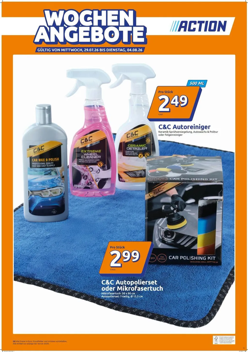 Action Flugblatt ab 29.07.2026 (Mittwoch)