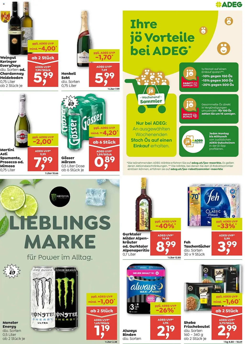 ADEG Flugblatt ab 29.10.2026 (Donnerstag)