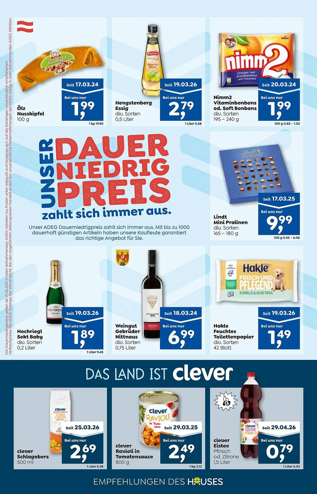 ADEG Flugblatt ab 11.06.2026 (Donnerstag)