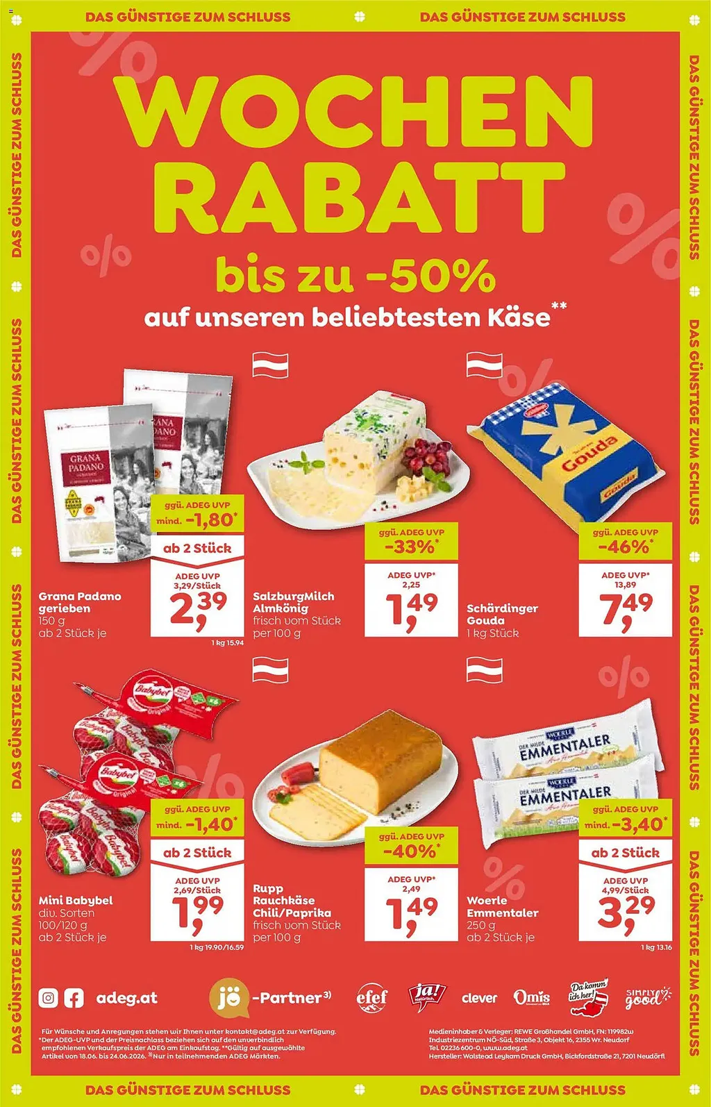 ADEG Flugblatt ab 18.06.2026 (Donnerstag)