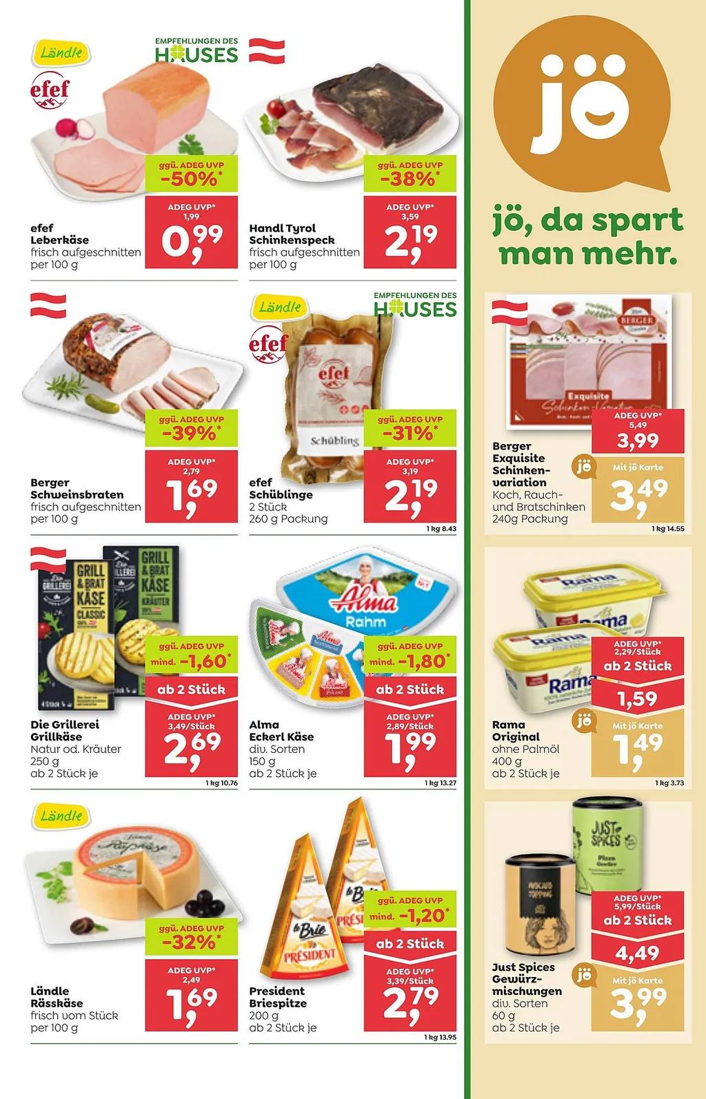 ADEG Flugblatt ab 25.06.2026 (Donnerstag)