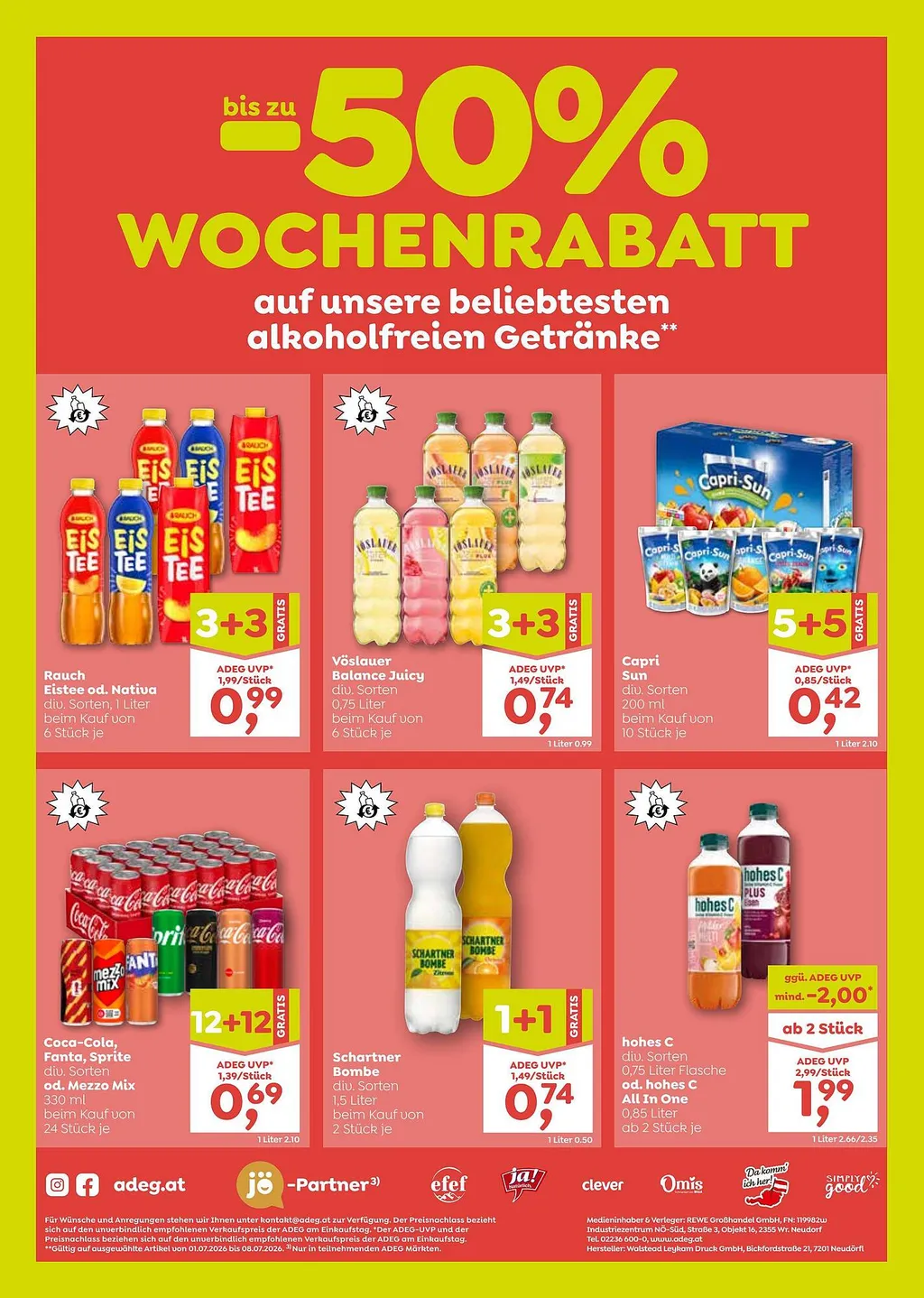 ADEG Flugblatt ab 01.07.2026 (Mittwoch)