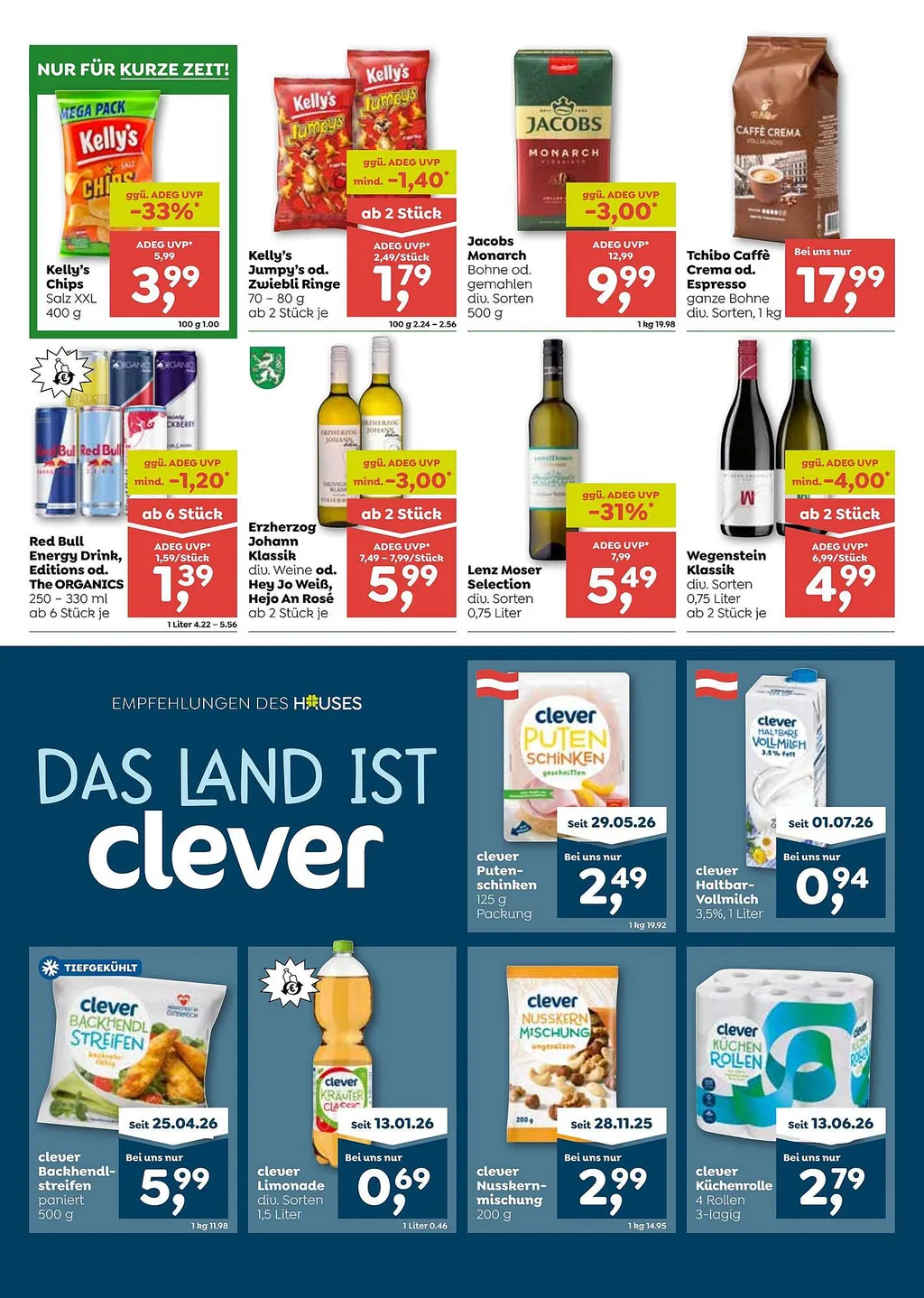 ADEG Flugblatt ab 09.07.2026 (Donnerstag)
