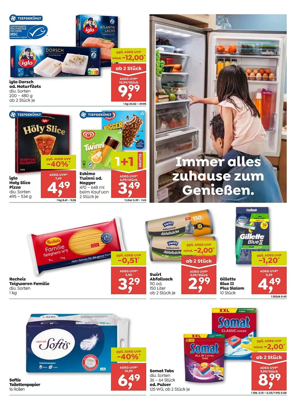 ADEG Flugblatt ab 23.07.2026 (Donnerstag)