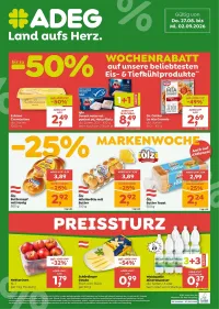 ADEG Flugblatt ab 27.08.2026 (Donnerstag)