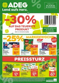 ADEG Flugblatt ab 24.09.2026 (Donnerstag)