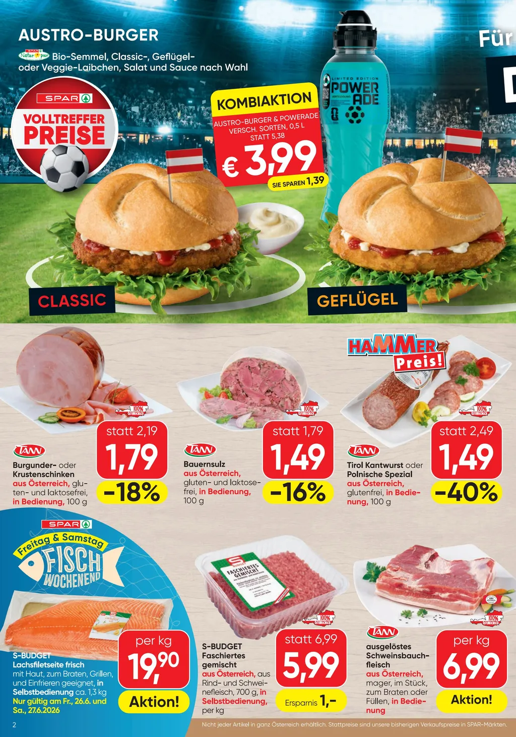 Spar Flugblatt ab 25.06.2026 (Donnerstag)