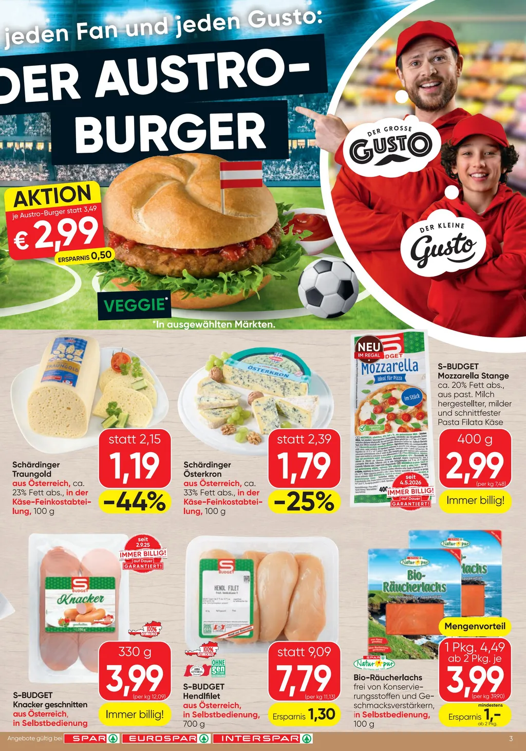Spar Flugblatt ab 25.06.2026 (Donnerstag)