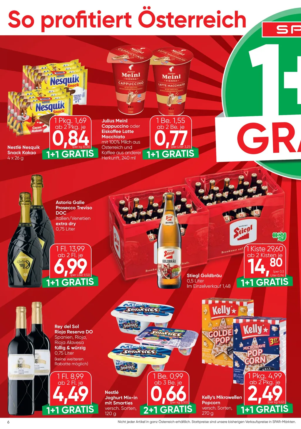 Spar Flugblatt ab 25.06.2026 (Donnerstag)