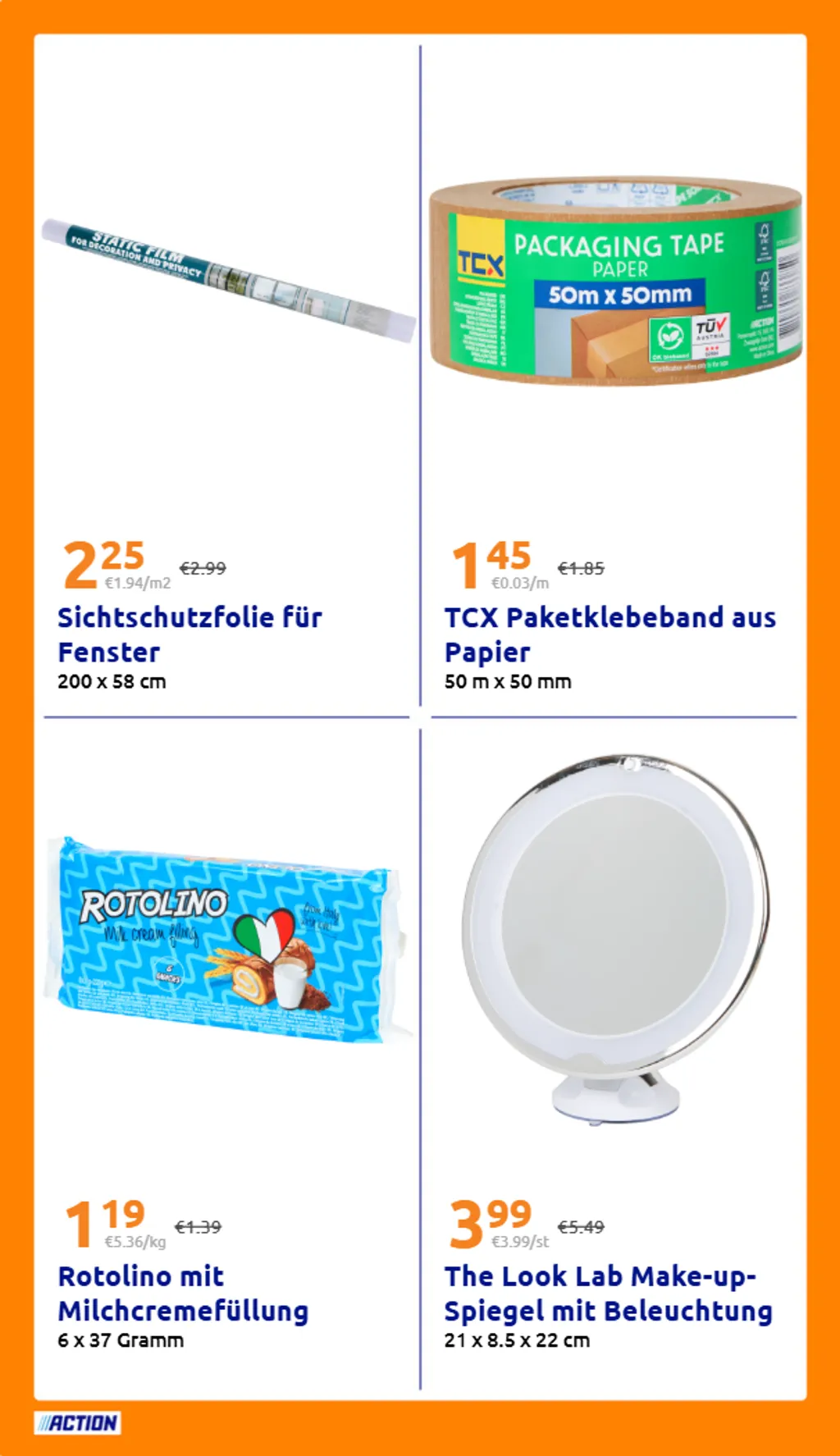 Action Flugblatt ab 05.08.2026 (Mittwoch)