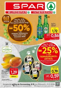 Spar Flugblatt ab 08.10.2026 (Donnerstag)