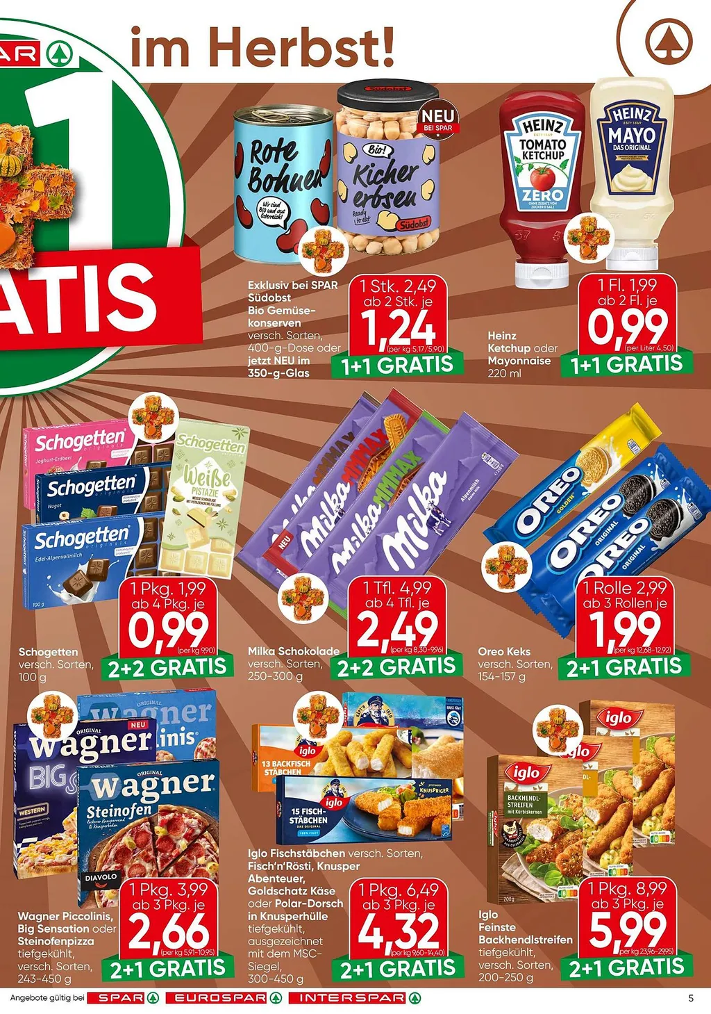 Spar Flugblatt ab 08.10.2026 (Donnerstag)