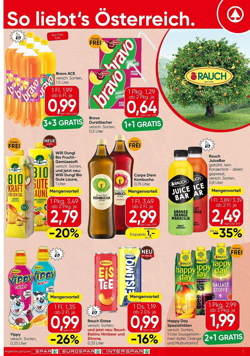 Spar Flugblatt ab 08.10.2026 (Donnerstag)