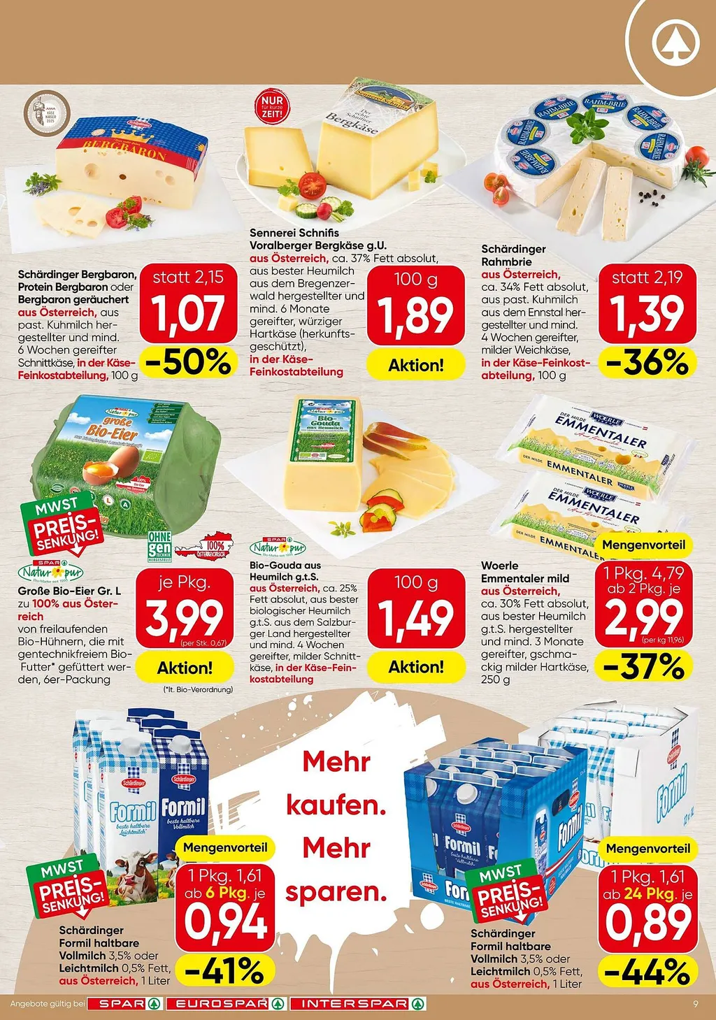 Spar Flugblatt ab 08.10.2026 (Donnerstag)