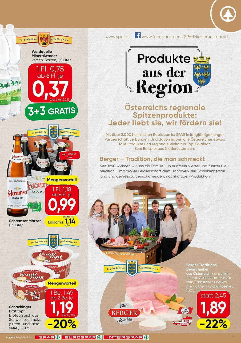 Spar Flugblatt ab 08.10.2026 (Donnerstag)